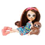 Mattel Enchantimals Slow Down Salon And Animal Friend Sela Sloth FCC62 / GFN54 887961766509