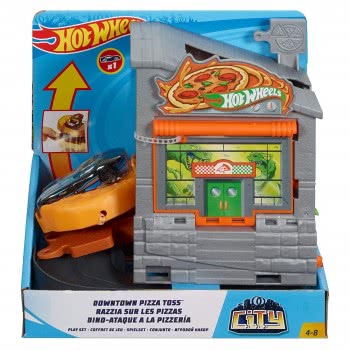 Mattel Hot Wheels City Βασικές Πίστες: Downtown Pizza Toss FRH28 / GFY68 887961773439