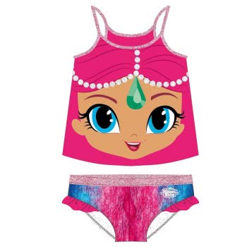 Cerda Shimmer And Shine Bikini Size 4-5 Years - Foucshia 2200003823 8427934263981