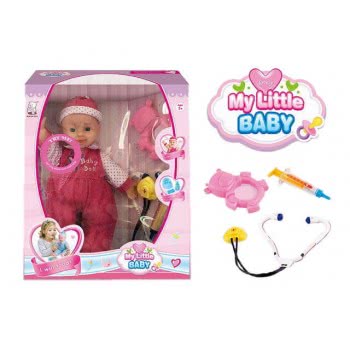 Toys-shop Choice My Little Baby Κούκλα 36Εκ Με Ήχο JO073613 6990317736133