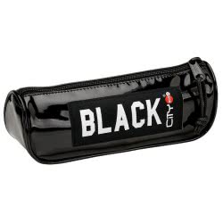 LYC SAC Oval Pencil Case City Eclair Trendy - Black Mirror 22099 5203592220992