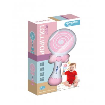 Toys-shop Choice Baby Music Rattle Lollipop With Lights And Sounds JM082017 6990119820177