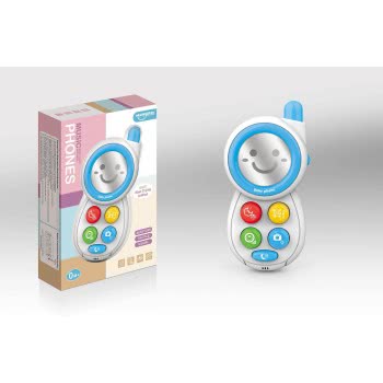 Toys-shop Choice Μουσικό Τηλέφωνο Baby Music Phone Σιέλ JT009488 6990119094882