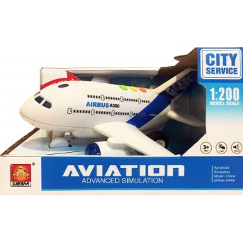 Toys-shop Choice Plane Friction Power With Sound And Light In Scale 1:200 JA086958 6990119869589