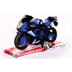 Toys-shop Choice Μοτοσυκλέτα Πίστας Μπλε Ή Κόκκινη 1Τεμ Αυτοκούρδιστη JA090705 6990119907052