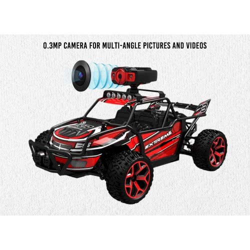 Toys-shop Choice Crazon Τηλεκατευθυνόμενο Όχημα Lightning Sports Extreme 4WD 2.4G - Κόκκινο JF061329 6990119613298