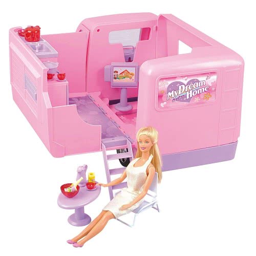 Toys-shop Choice My Dream Home Camper Τροχόσπιτο Ροζ JO088439 6990119884391