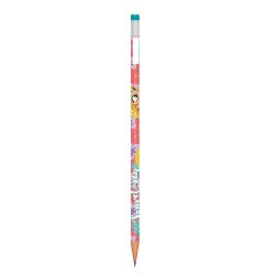 Diakakis imports Tangled Pencil With Eraser - 2 Colours 000562332 5205698440533
