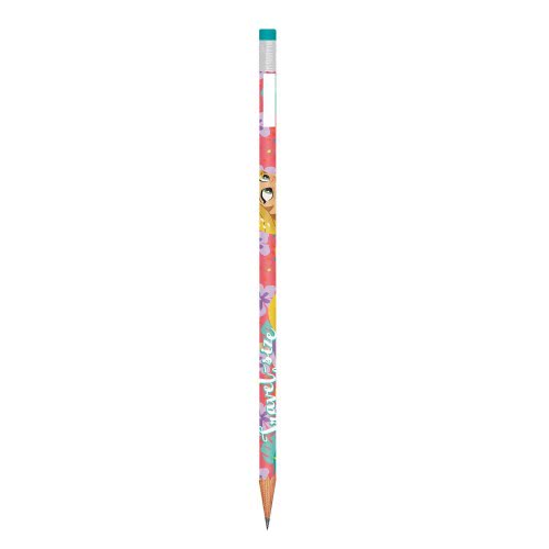 Diakakis imports Tangled Pencil With Eraser - 2 Colours 000562332 5205698440533