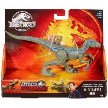 Mattel Jurassic World Βασική Φιγούρα Δεινόσαυρου Με Σπαστά Μέλη - Savage Strike Velociraptor GCR54 / GFG67 887961761498