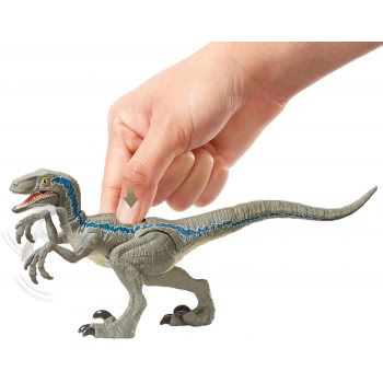 Mattel Jurassic World Basic Dinosaur Figure - Savage Strike Velociraptor GCR54 / GFG67 887961761498