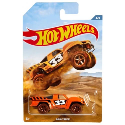 Mattel Hot Wheels Off Road Trucks Αυτοκινητάκι Baja Truck 1:64 GDG44 / FYY72 887961748567