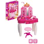 Toys-shop Choice Glamour Girl Τουαλέτα Ομορφιάς Με Φως, Ήχους Και Αξεσουάρ JX013509 6990119135097