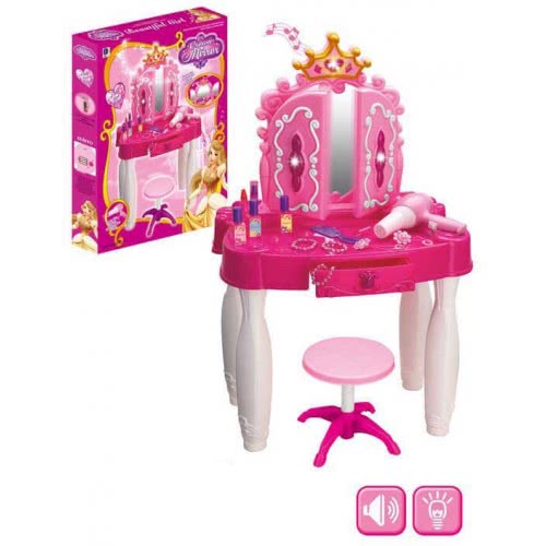 Toys-shop Choice Glamour Girl Τουαλέτα Ομορφιάς Με Φως, Ήχους Και Αξεσουάρ JX013509 6990119135097