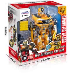 Toys-shop Choice R/C Super Deformed Car Man Hornet Fighter JF060848 6990119608485