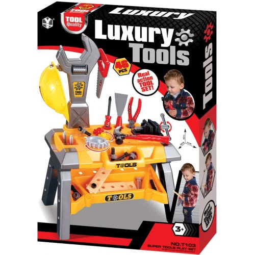 Toys-shop Choice Luxury Tools Πάγκος Εργασίας Με 46 Αξεσουάρ JU043567 6990119435678