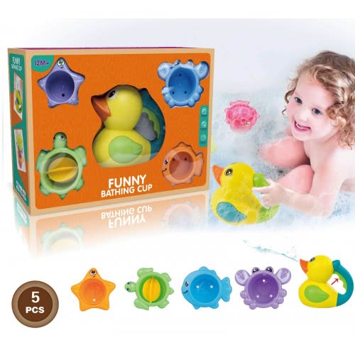 Toys-shop Choice Bath Toys Funny Bathing Cups JV021218 6990119212187