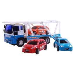 Toys-shop Choice Νταλίκα Μεταφοράς Οχημάτων Με 3 Οχήματα Friction JA085839 6990119858392