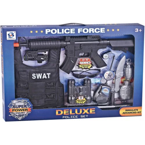 Toys-shop Choice Deluxe Police Force Σετ Επίλεκτης Αστυνομικής Δύναμης SWAT JY055613 6990119556137