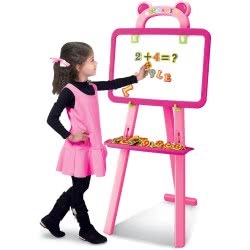 Toys-shop Choice Learning Easel Double Sided 3 In 1 - Pink JK103075 6990119030750