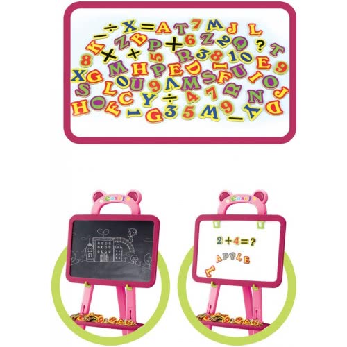 Toys-shop Choice Learning Easel Double Sided 3 In 1 - Pink JK103075 6990119030750