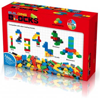 Toys-shop Choice Building Blocks STEM Jr Τουβλάκια 1000 Τμχ. JK106763 6990119967513