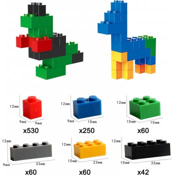 Toys-shop Choice Building Blocks STEM Jr 1000 Pieces JK106763 6990119967513