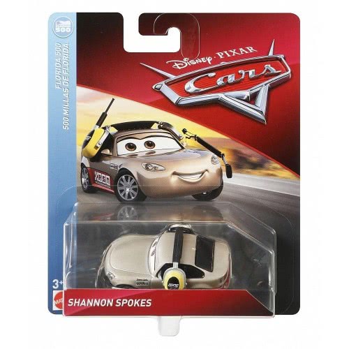 Mattel Disney Pixar Cars 3 Shannon Spokes Αυτοκινητάκι Die-Cast DXV29 / FLM33 887961562019