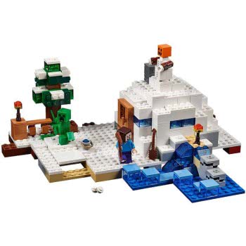 LEGO Minecraft Το Κρησφύγετο Στο Χιόνι 21120 5702015357210