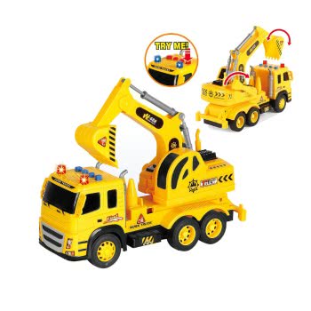 Toys-shop Choice Φορτηγό Με Με Εκσκαφέα JA089948 6990119899487