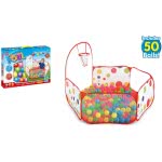 Toys-shop Choice Basketball Pool With 50 Colored Balls 53X8x38 Cm JS059271 6990119592715