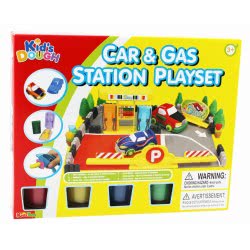 Toys-shop Choice Kid's Dough Car And Gas Station Playset JK097863 6990119978632