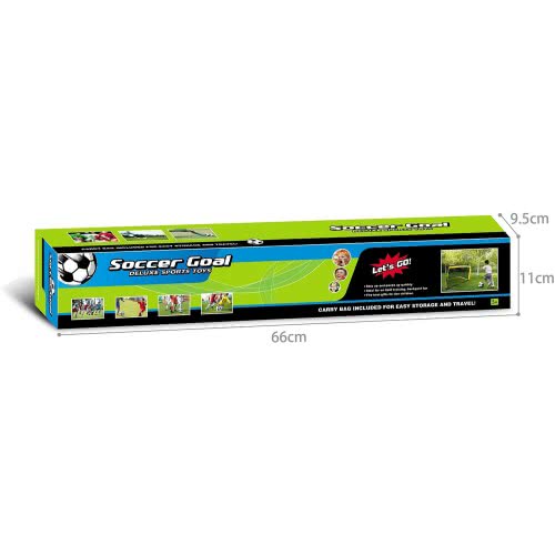 Toys-shop Choice Soccer Goal Σετ Τέρμα Ποδοσφαίρου Με Μπάλα, Τρόμπα Και Τσάντα Μεταφοράς JS059128 6990119591282