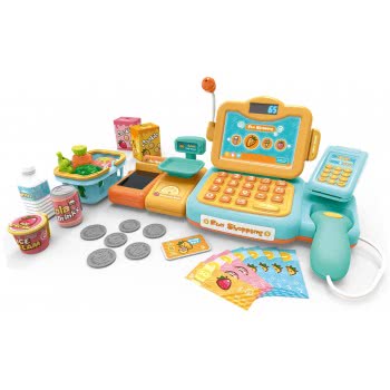 Toys-shop Choice Happy Shopping Ταμειακή Μηχανή Με 24 Αξεσουάρ JU046907 6990119469079