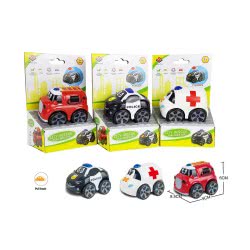 Toys-shop Choice Αυτοκινητάκι City Rescue Pull Back 1Τεμ JC056906 6990119569069
