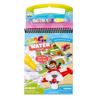Toys-shop Choice Magic Water Book Transportation JK100006 6990119000067