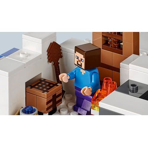 LEGO Minecraft Το Κρησφύγετο Στο Χιόνι 21120 5702015357210