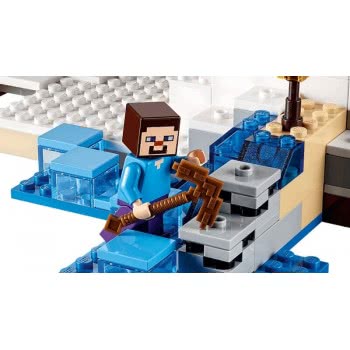 LEGO Minecraft Το Κρησφύγετο Στο Χιόνι 21120 5702015357210