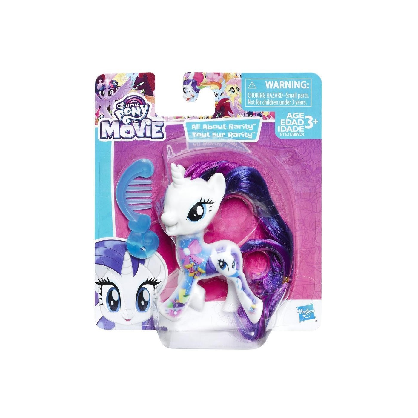 Hasbro My Little Pony: The Movie All About Rarity B8924 / E1631 | Toys ...