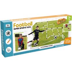 Toys-shop Choice Σετ Ποδοσφαίρου Με Τέρματα 2 Σε 1 Και Μπάλα JS060150 6990119601509