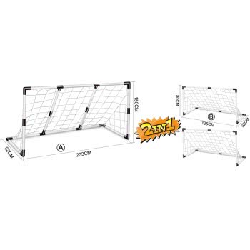 Toys-shop Choice Football Set 2 In 1 With Goals And Ball JS060150 6990119601509