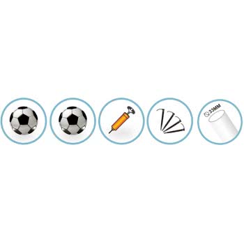Toys-shop Choice Football Set 2 In 1 With Goals And Ball JS060150 6990119601509