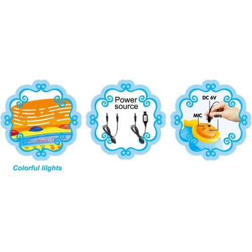 Toys-shop Choice My Piano Musical Set Electronic With 37 Keys And Stool JM081875 6990119835577