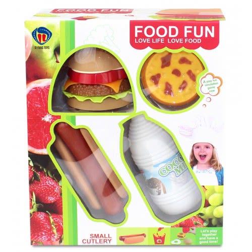 Toys-shop Choice Food Fun Fast Food Set JU046531 6990119465316