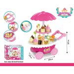 Toys-shop Choice Ice Cream Cart With Light Και Sound 55Pcs JU046598 6990119465989