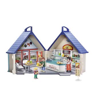 Playmobil Take Along Dinner Fast Food 70111 4008789701114