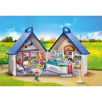 Playmobil Take Along Dinner Fast Food 70111 4008789701114