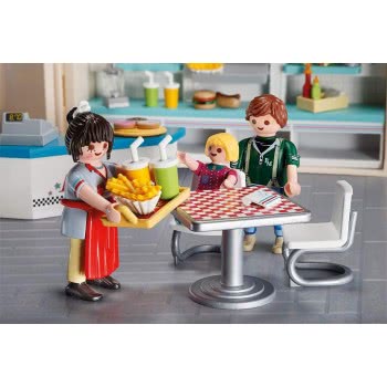 Playmobil Take Along Dinner Fast Food 70111 4008789701114