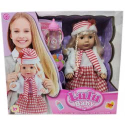 Toys-shop Choice Lulu Baby Διαδραστική Κούκλα Με Αξεσουάρ 35 Εκ. JO098511 6990119985111
