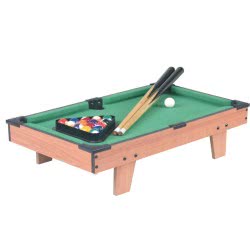 Toys-shop Choice Snooker Wooden Table 50.8X12x29.5 Cm JS060813 6990119608133